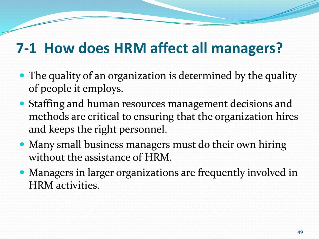 all managers are human resource managers