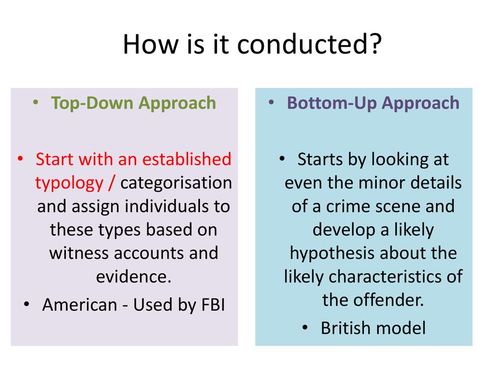 Top-Down approach. - ppt download