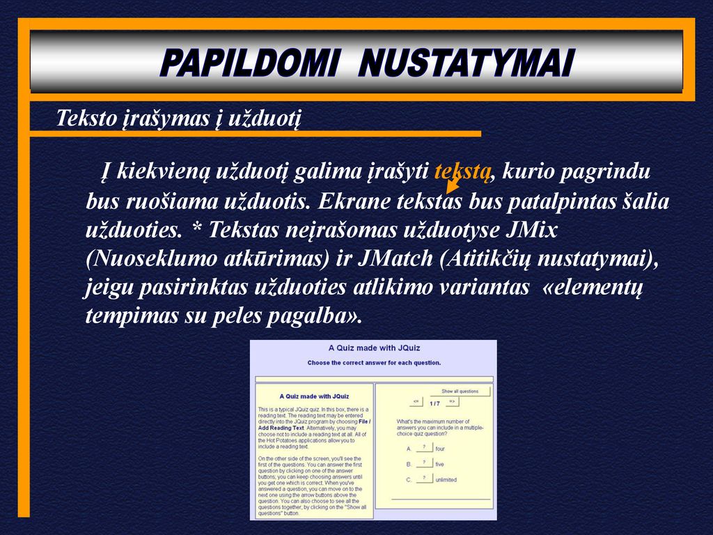 INTERAKTYVIŲ UŽDUOČIŲ KŪRIMO PROGRAMA - Ppt Download