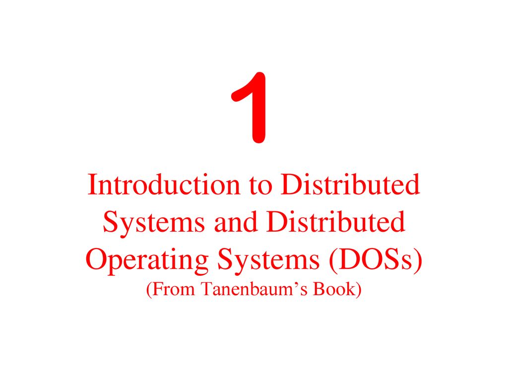 Advanced Operating Systems - ppt download
