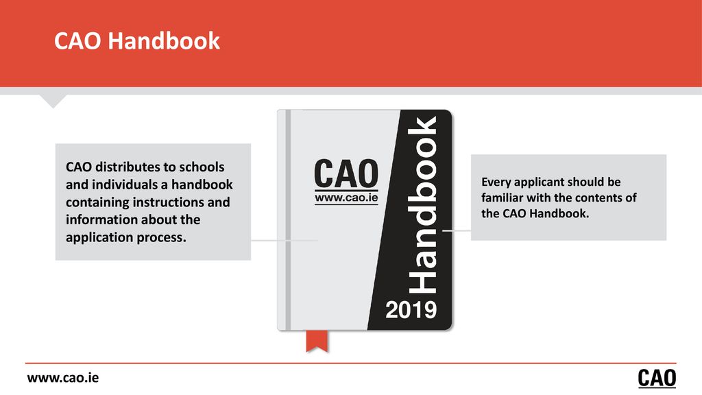 ﻿Purpose of the CAO ﻿CAO processes applications to undergraduate