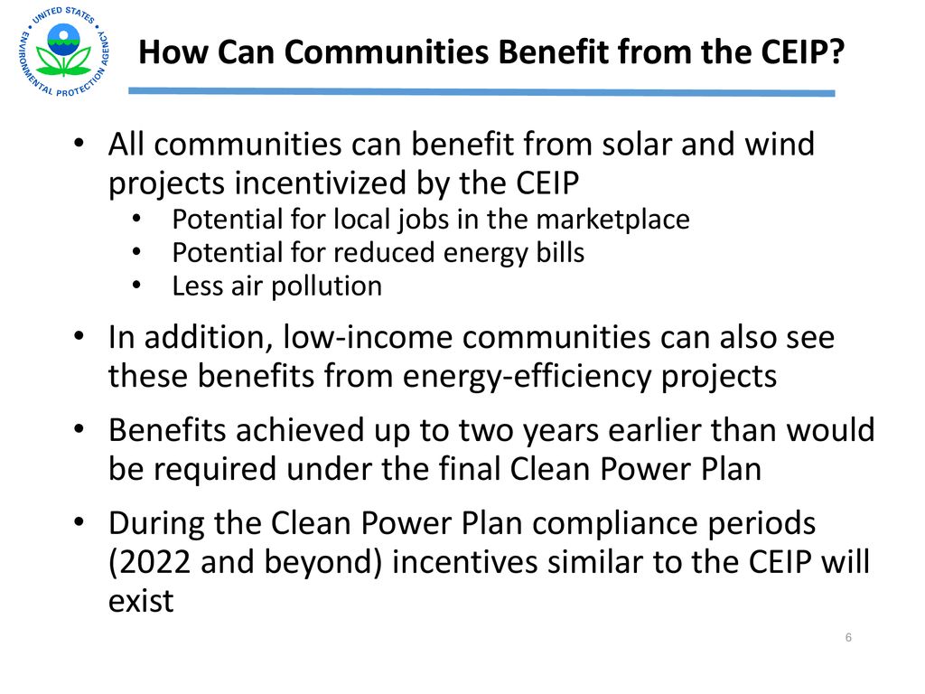 Clean Energy Incentive Program (CEIP) - ppt download