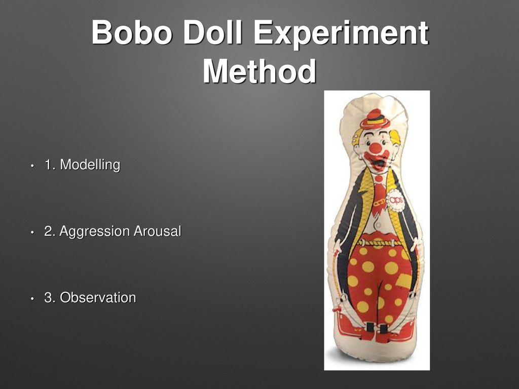 bobo doll experiment classical conditioning