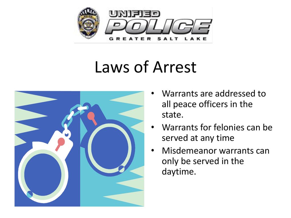 Laws of Arrest Search & Seizure ppt download