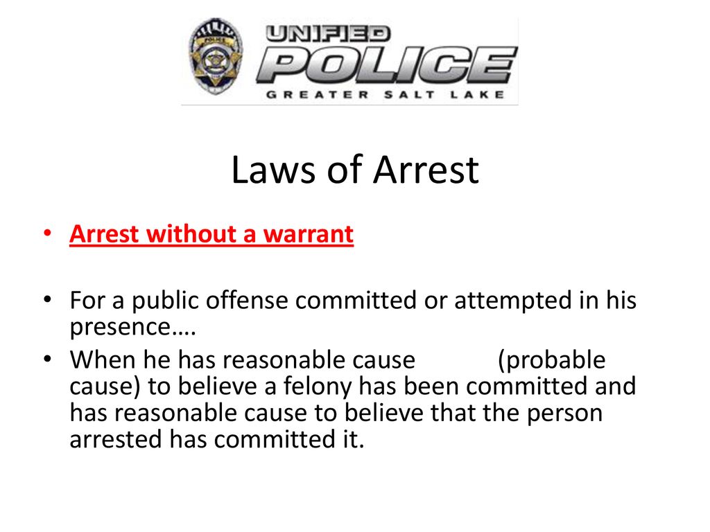 Laws of Arrest Search & Seizure - ppt download