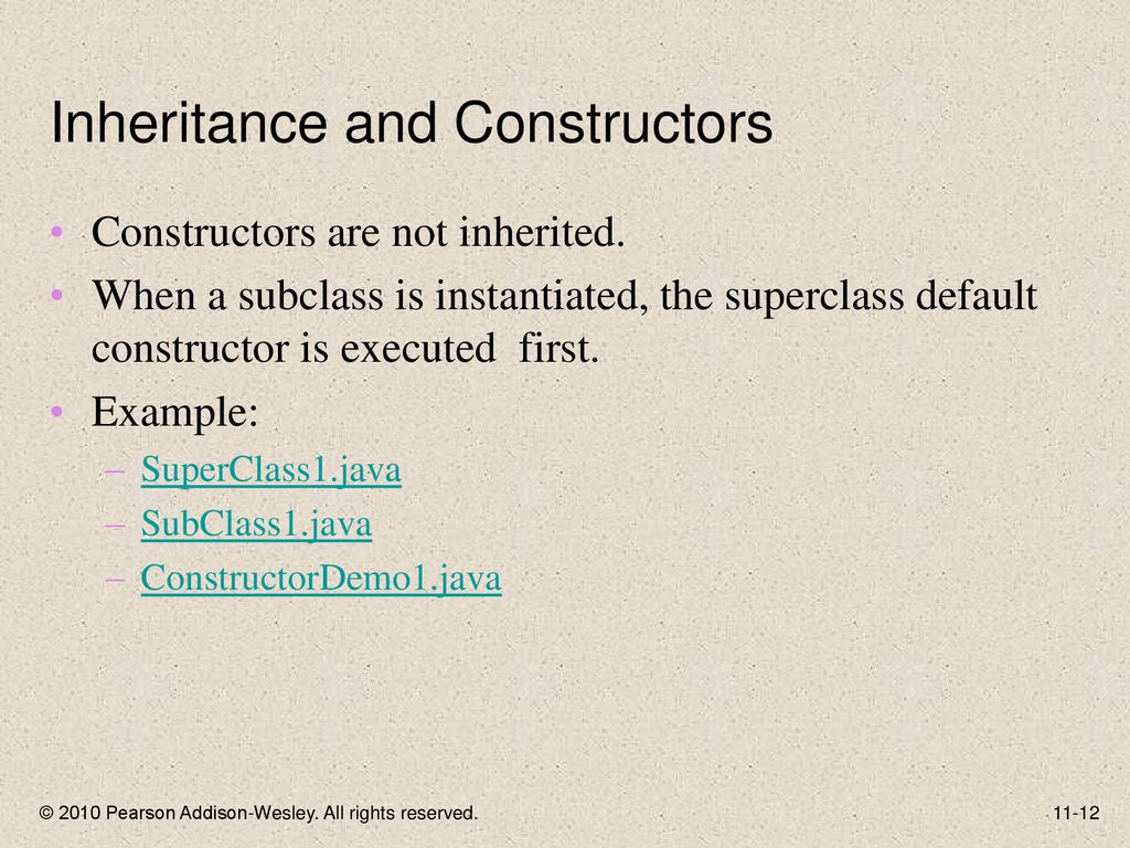 An introduction to inheritance - ppt download