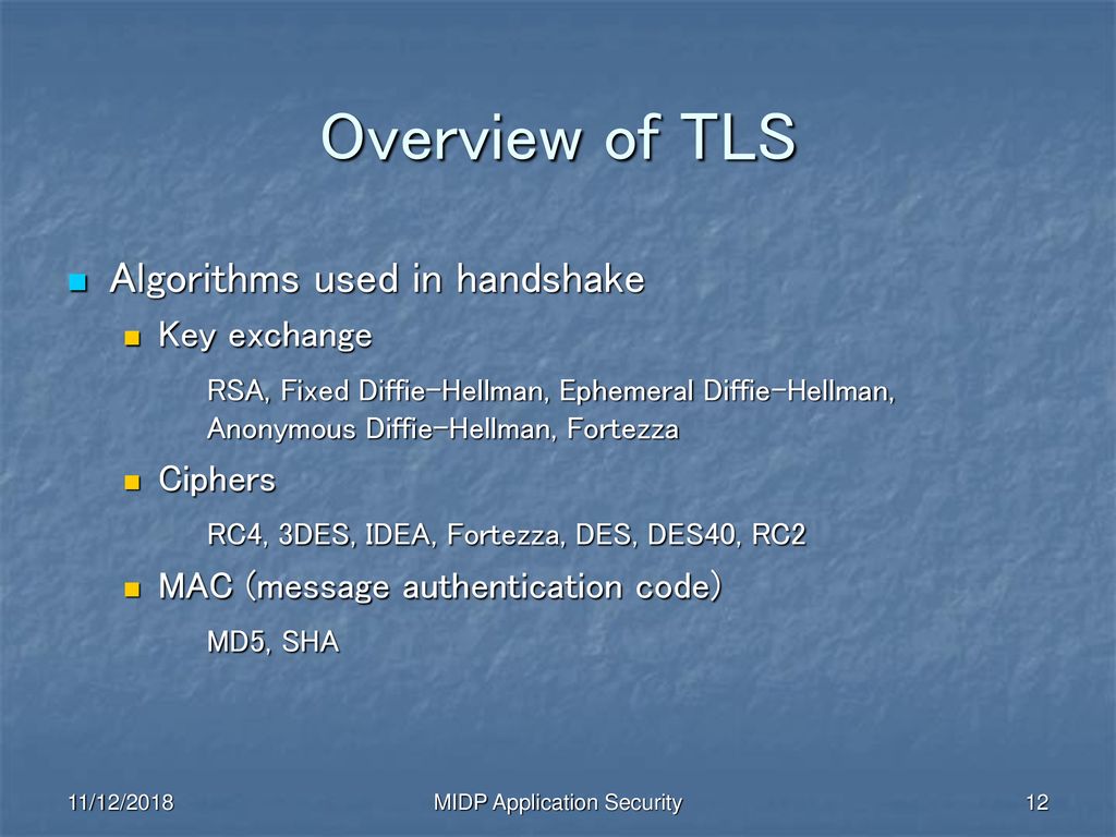 Midp application security ppt download