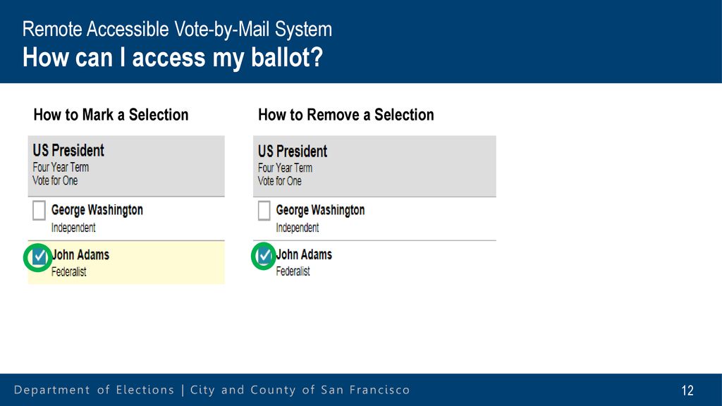 Remote Accessible Vote By Mail System Ppt Download