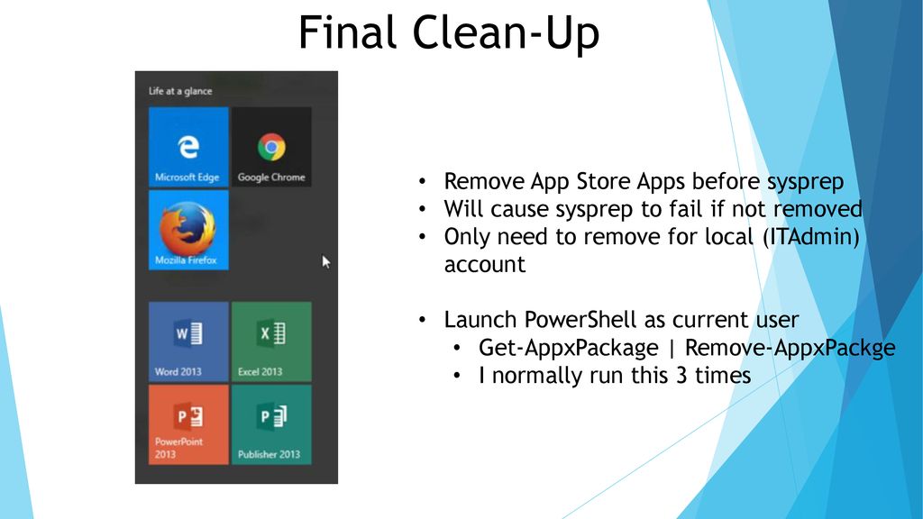 Windows 10 image preparation ppt download