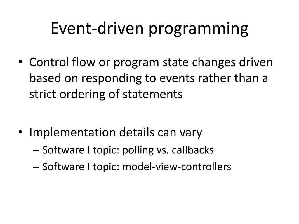 GUIs and Events CSE 3541/5541 Matt Boggus. - ppt download