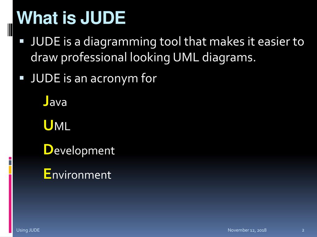 Uml diagramming with jude ppt download