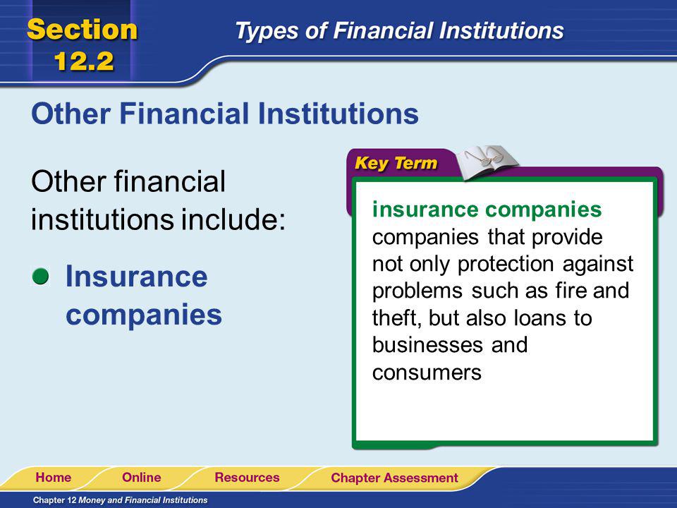 Other Financial Institutions