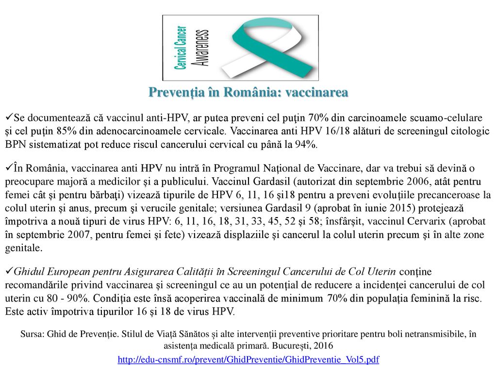 Prevenția în România: vaccinarea