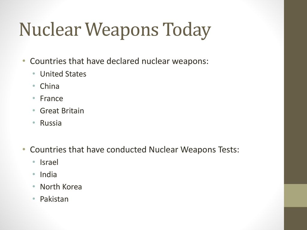 Nuclear Weapons During WWII - ppt download