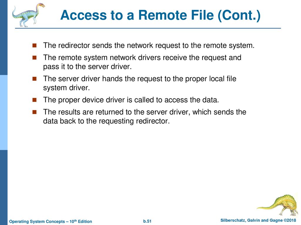Access to a Remote File (Cont.)