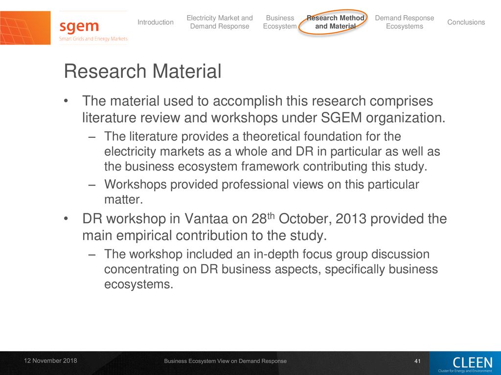 thesis on business ecosystem