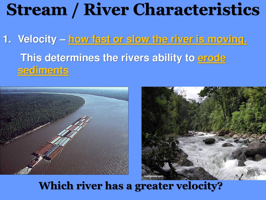 Stream river erosion deposition ppt download