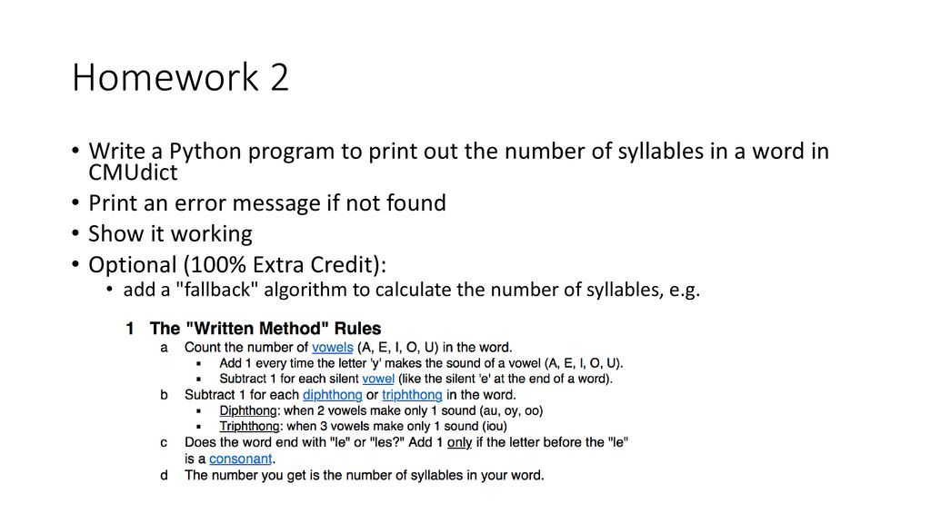 LING/C SC 581: Advanced Computational Linguistics - ppt download