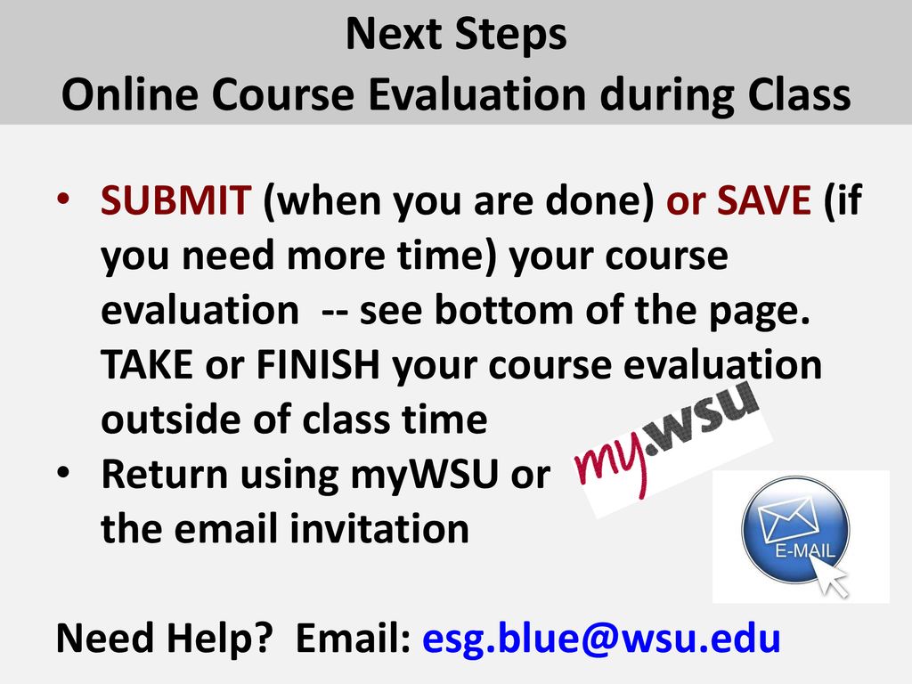 STUDENTS, WE VALUE YOUR INPUT! - ppt download