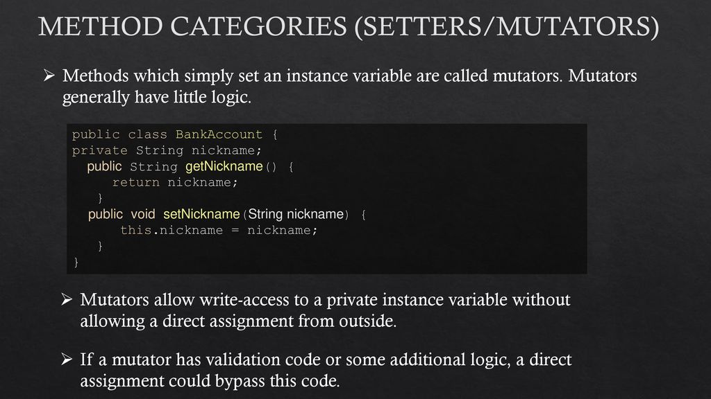 CLASS DEFINITION (> 1 CONSTRUCTOR) - ppt download