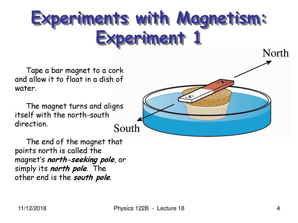Physics 122B Electricity and Magnetism - ppt download