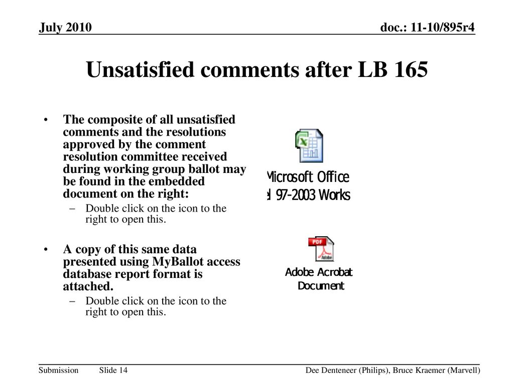 Unsatisfied comments after LB 165