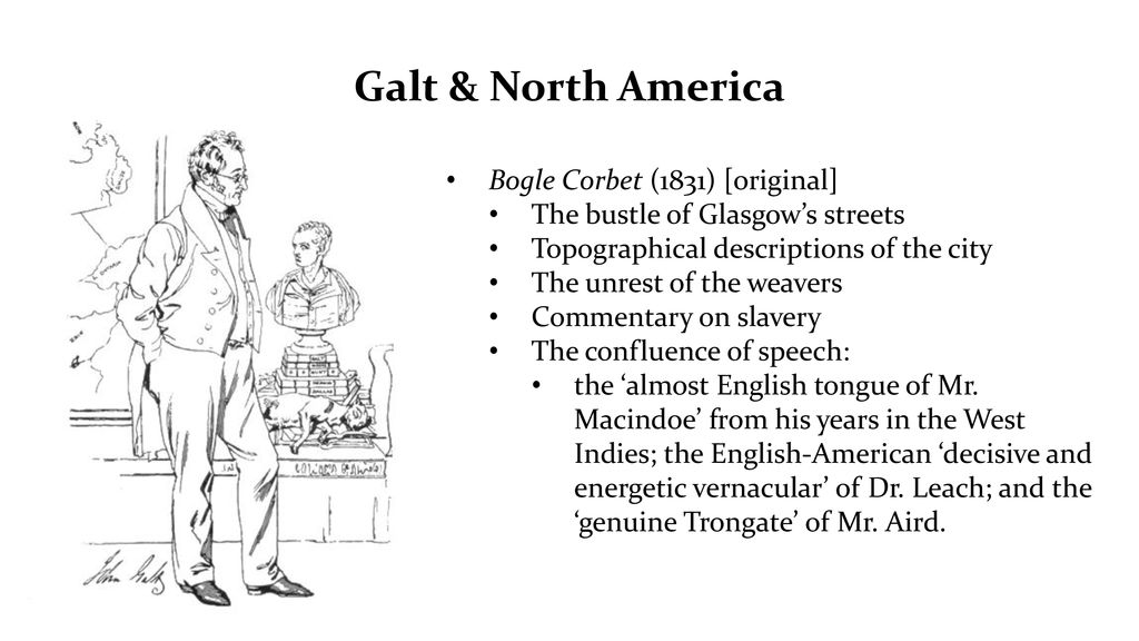 Galt & North America Bogle Corbet (1831) [original]