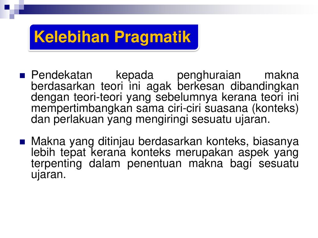 Unit 3 kuliah 1 dan 2 teori semantik ppt download