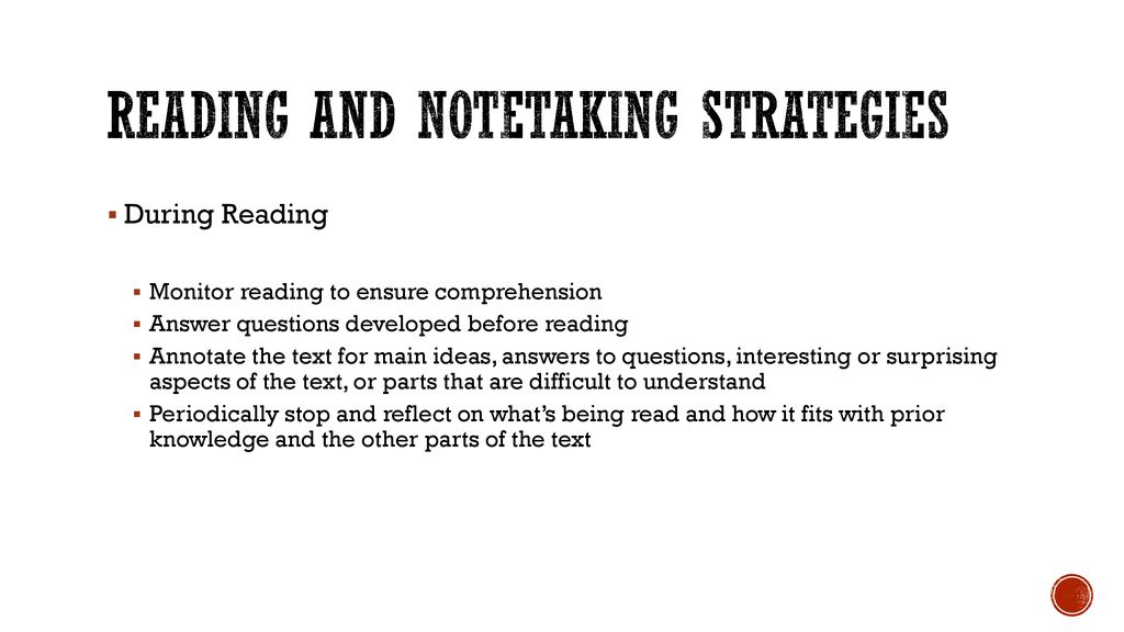 Reading Brinkley And Notetaking. - ppt download