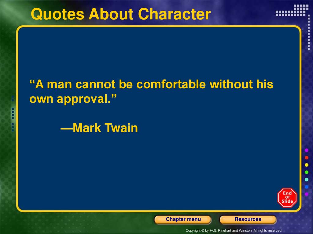 Quotes About Character