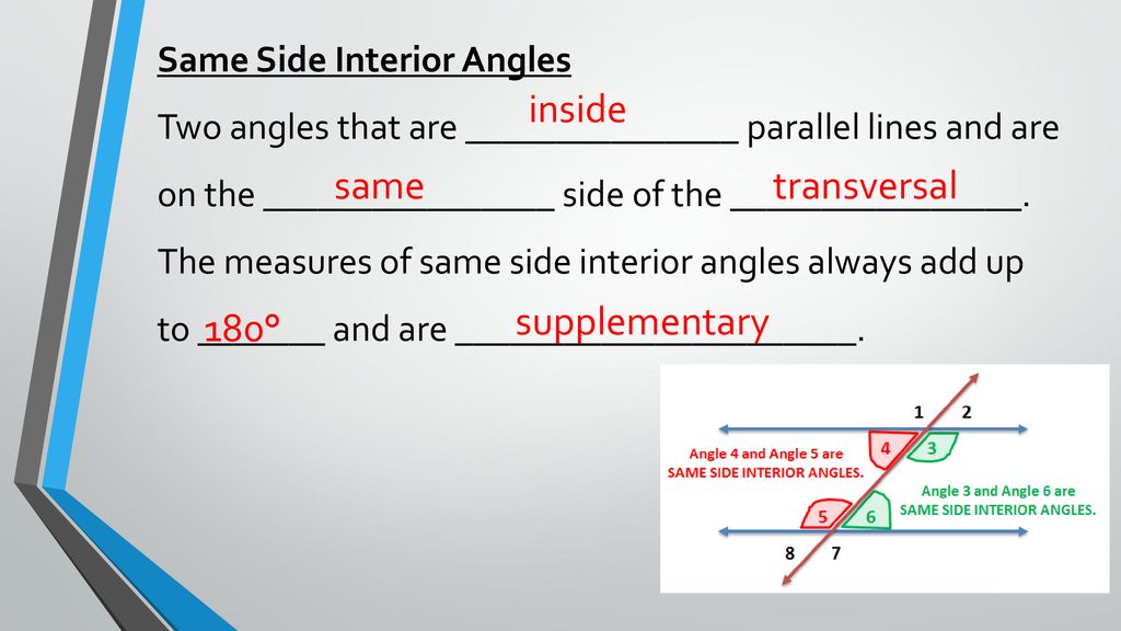 Angle Relationship Notes Ppt Download