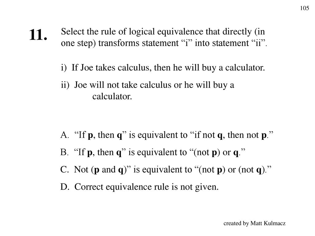 Clast Logic Ppt Download