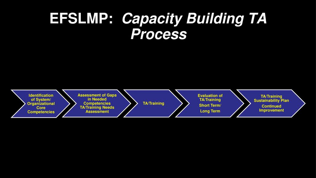 EFSLMP: Capacity Building TA Process