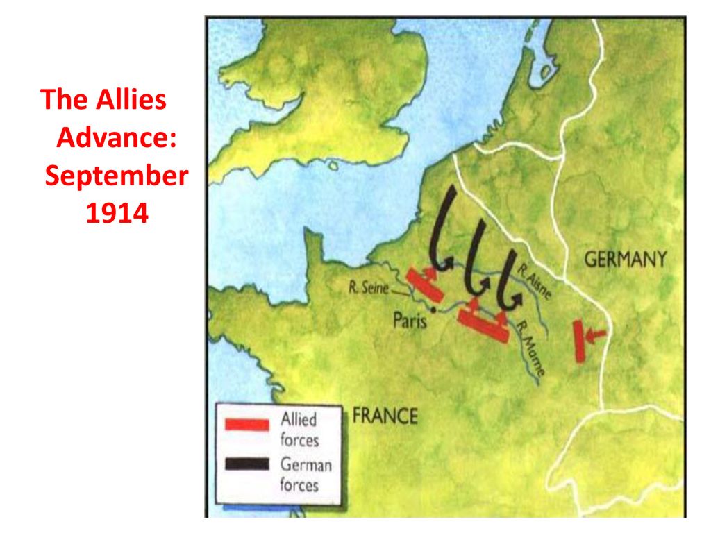 The Allies Advance: September 1914