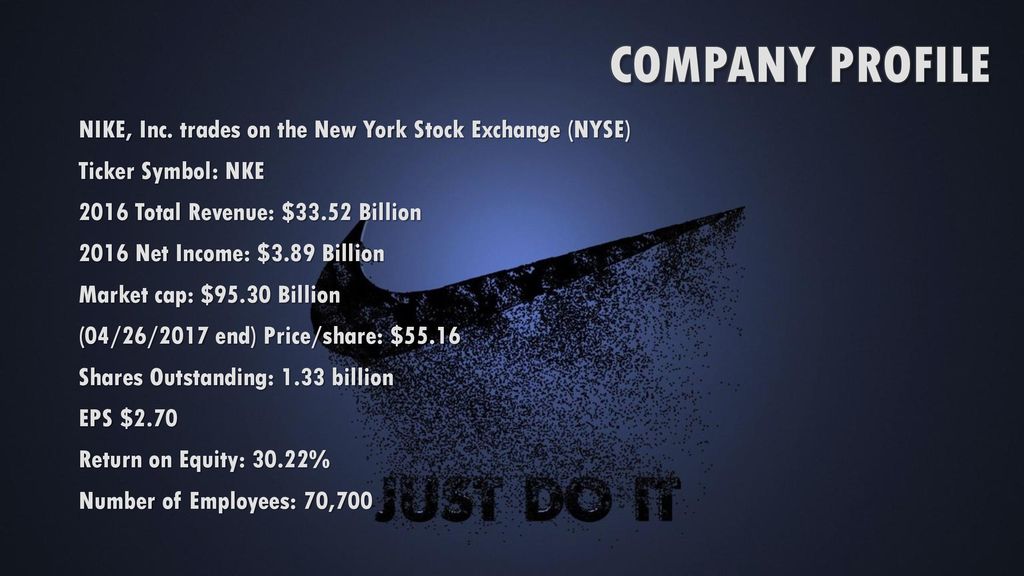 nike shares outstanding 2017