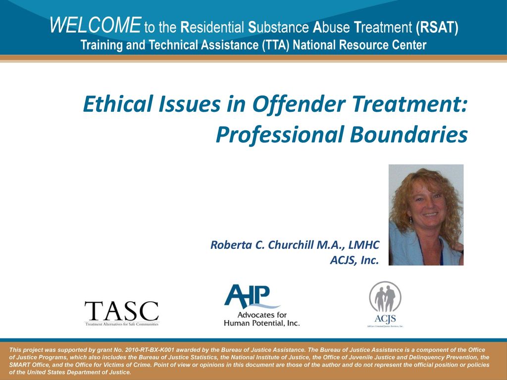 Ethical Issues in Offender Treatment: Professional Boundaries