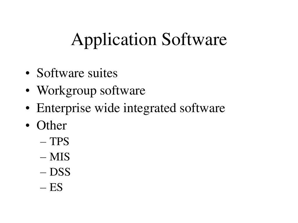 Technology Guide 2 Software. - ppt download