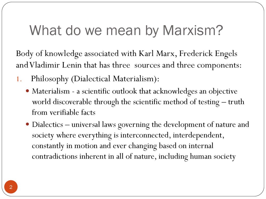 Marxism and the struggle for democracy ppt download