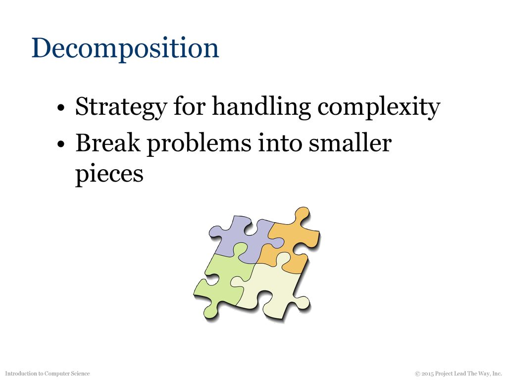 Decomposition. - ppt download