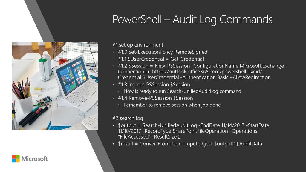 Sharepoint online auditing ppt download