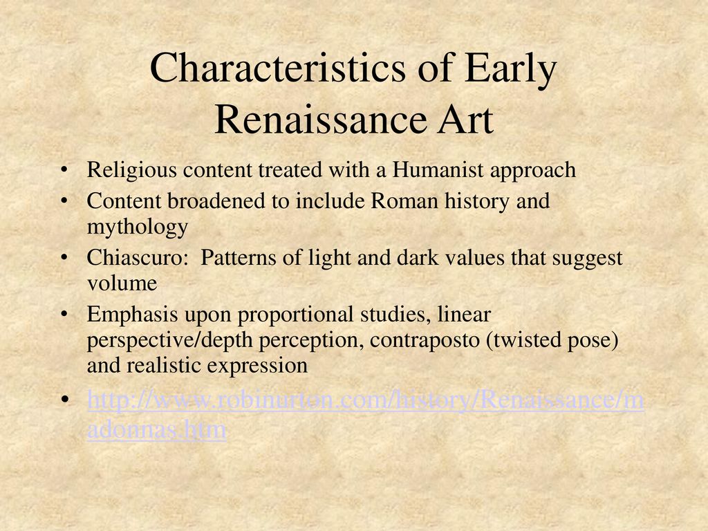 Early renaissance ppt download