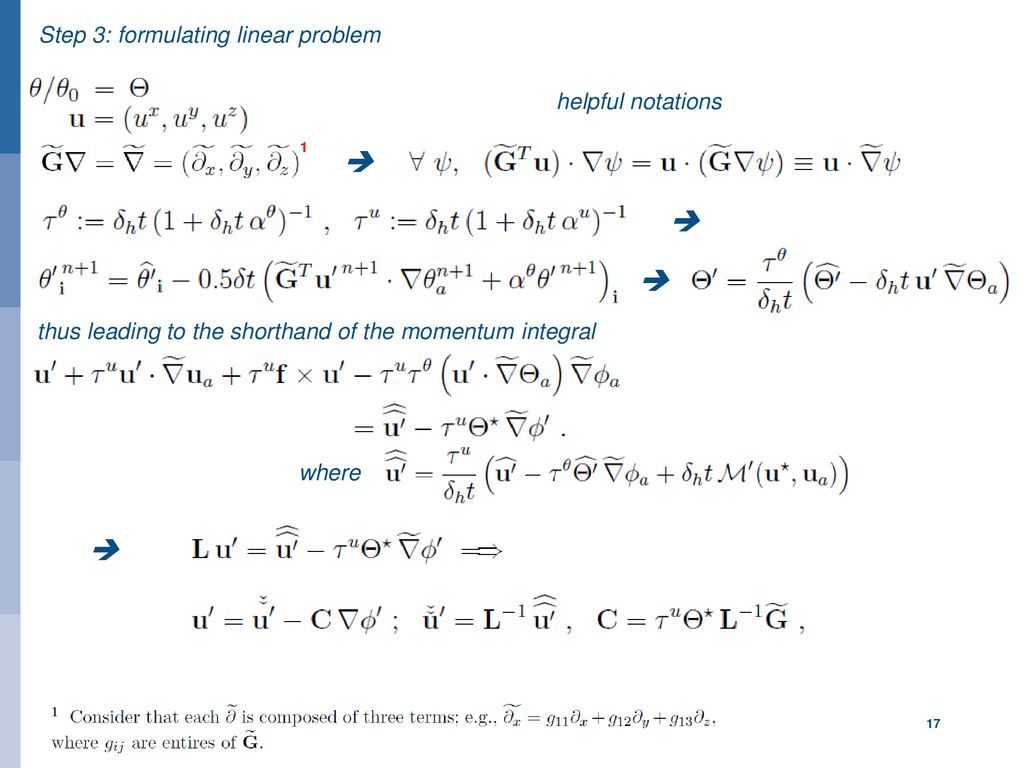 Perturbation Equations For All Scale Atmospheric Dynamics Ppt Download