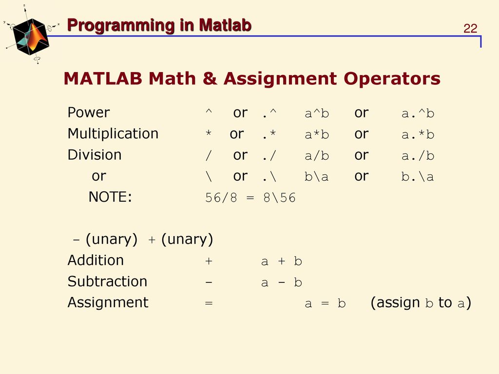 Today’s Lecture Matlab programming - ppt download