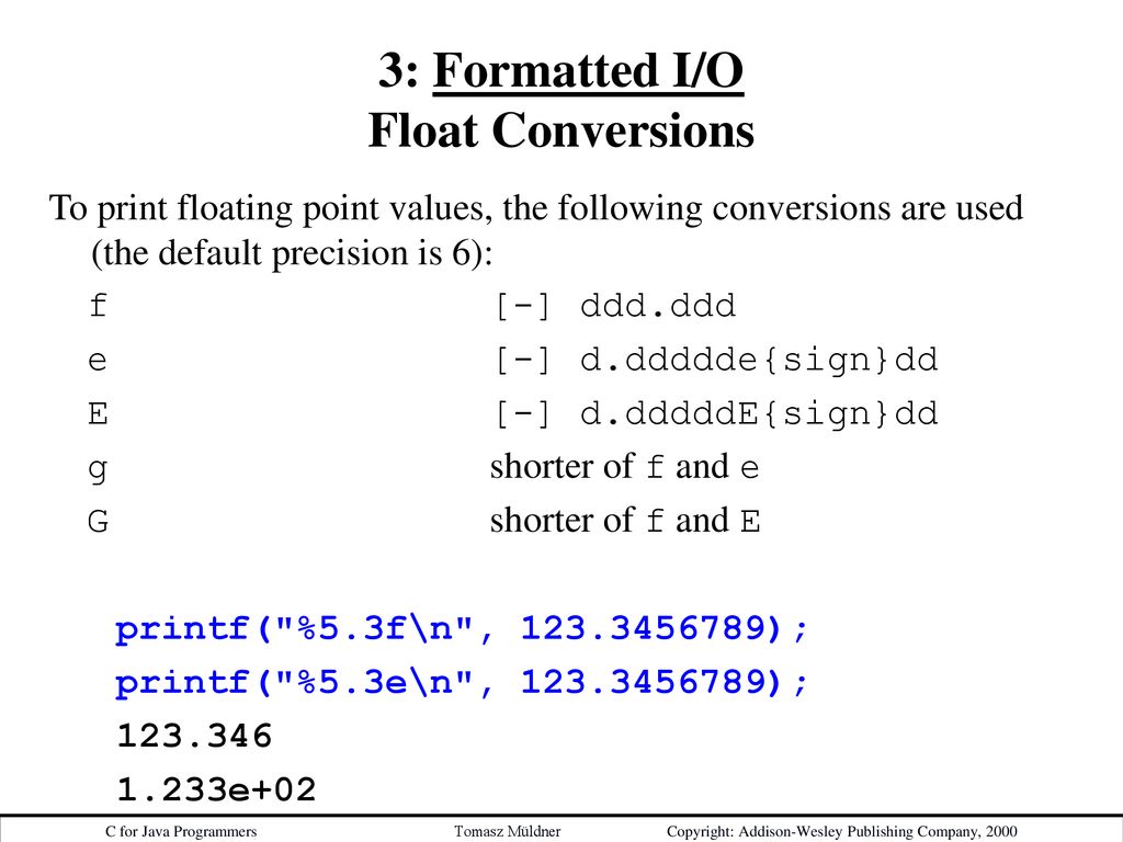 Tomasz Muldner C For Java Programmers Ppt Download