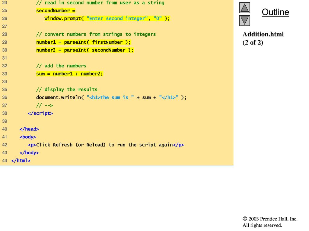 Chapter 7 - JavaScript: Introduction to Scripting - ppt download
