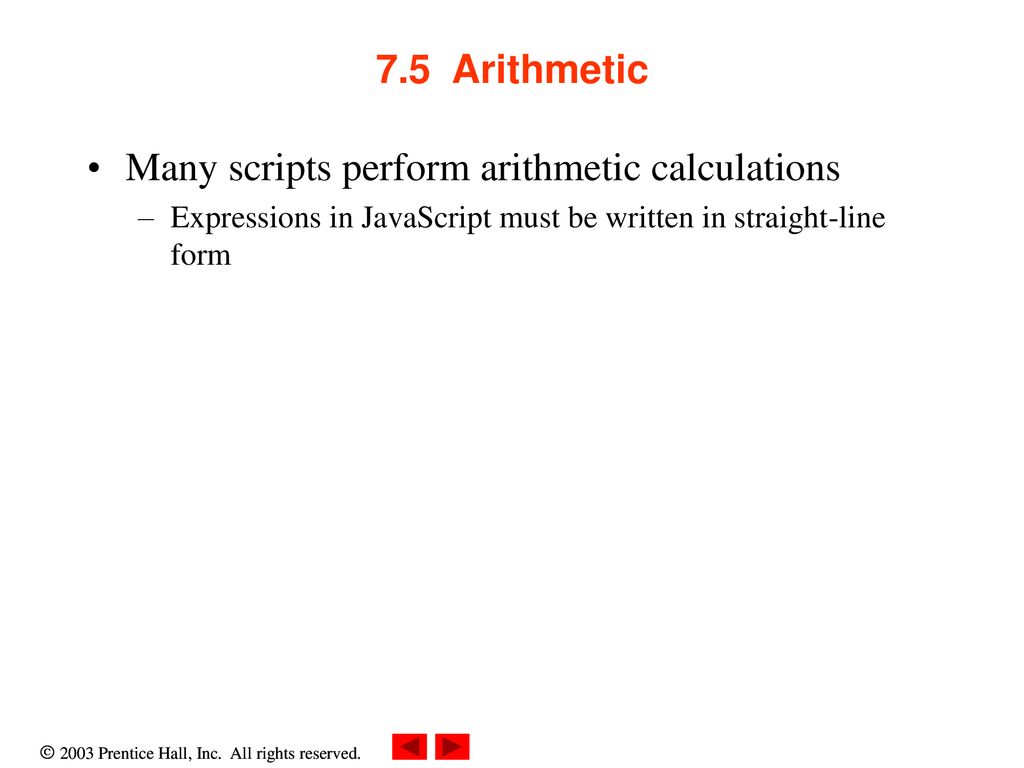 Chapter 7 - JavaScript: Introduction to Scripting - ppt download