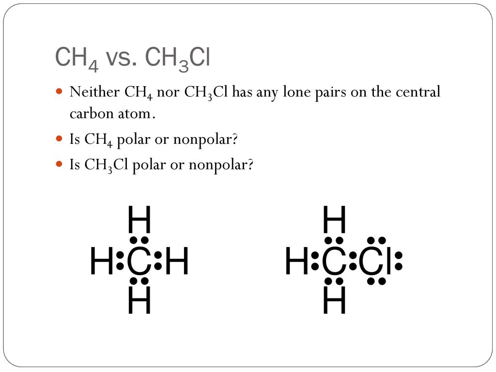 Polarity and Intermolecular Forces - ppt download