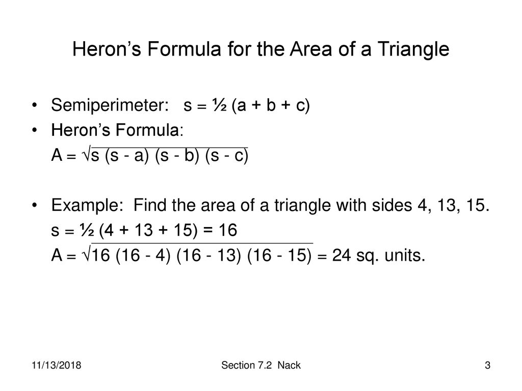 Section 7 2 Perimeter And Area Of Polygons Ppt Download