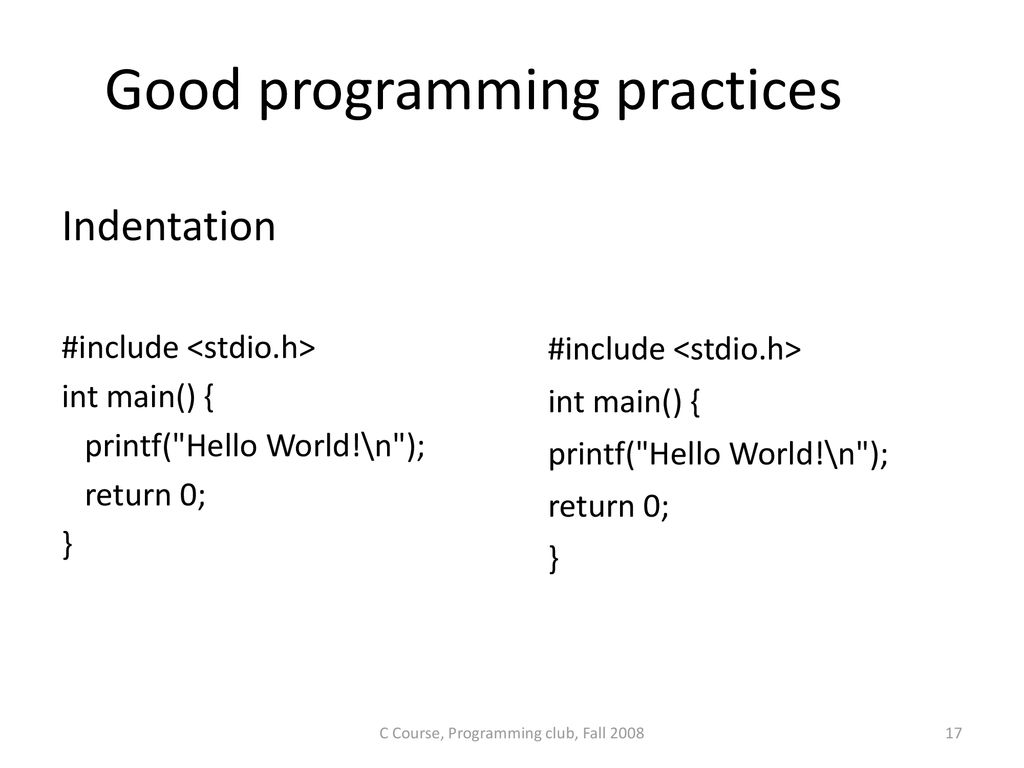 C Programming Lecture Series - ppt download