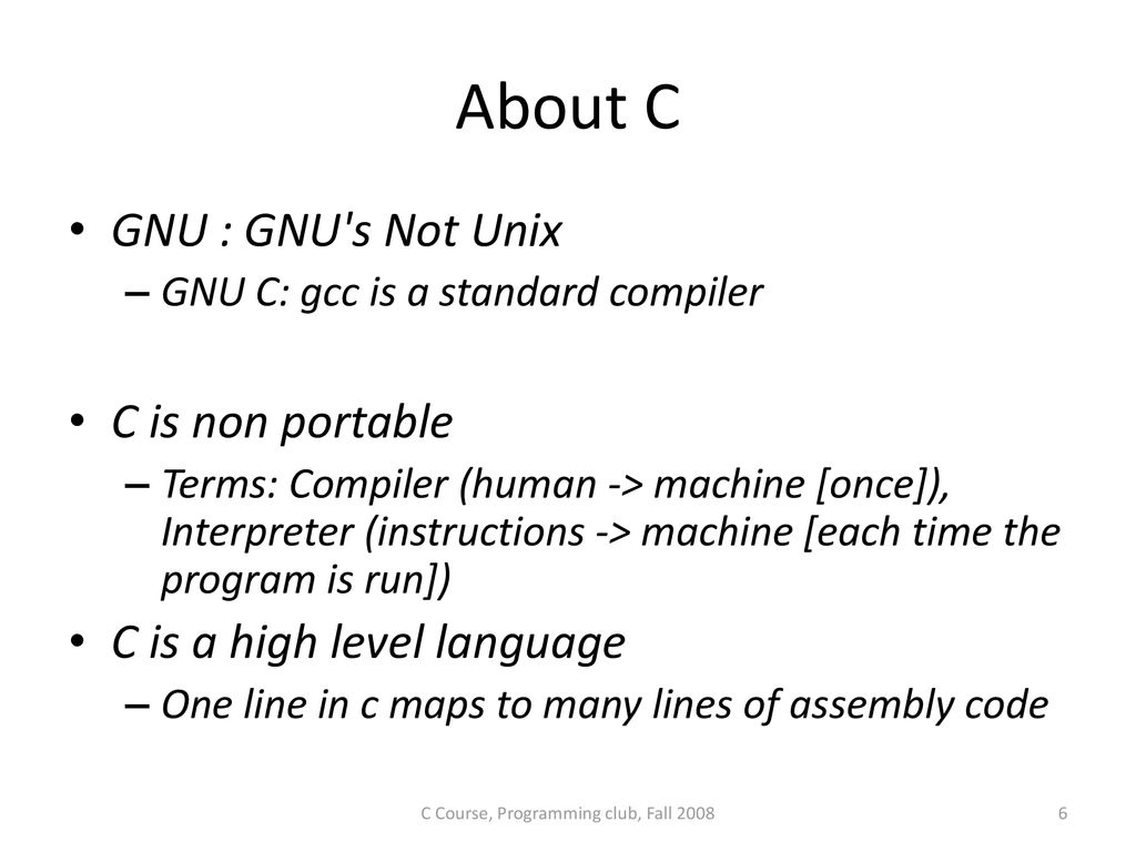 C Programming Lecture Series - ppt download